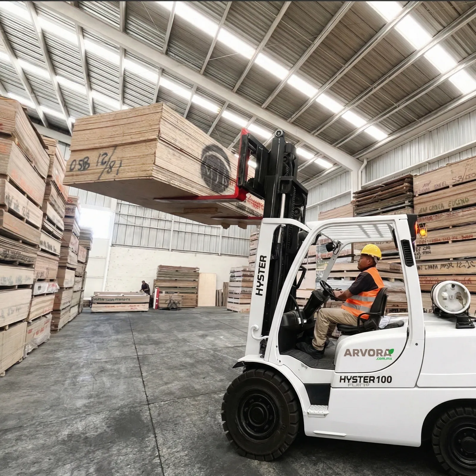 Equipo ARVORA en fábrica